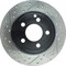 Centric Parts Sport Drilled/Slotted Brake Rotor, 127.63060R 127.63060R - alternate 1